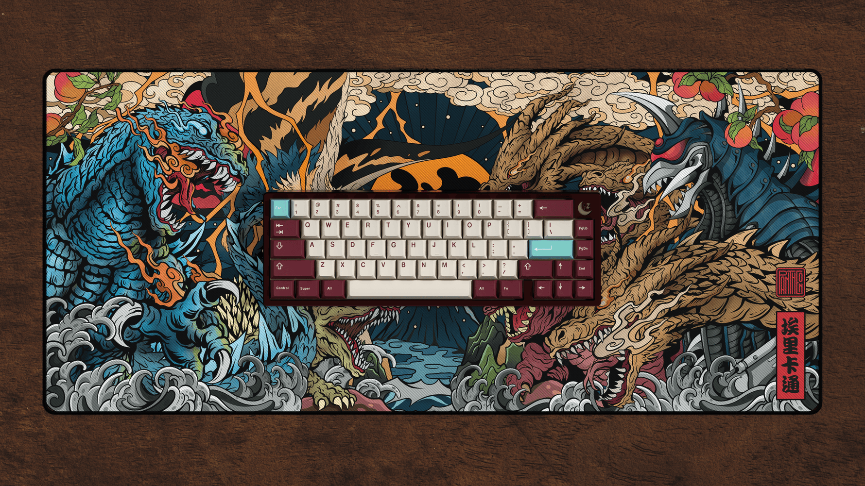 Klash Of The Kaiju Deskmat (Extras)