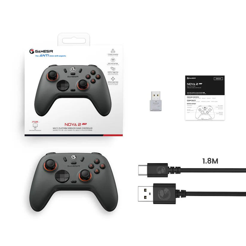 GameSir Nova 2 Lite Multiplatform Wireless Hall Effect Gaming Controller