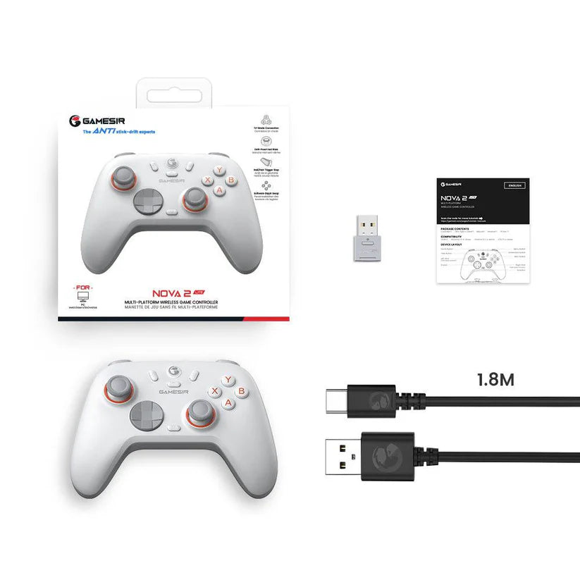 GameSir Nova 2 Lite Multiplatform Wireless Hall Effect Gaming Controller