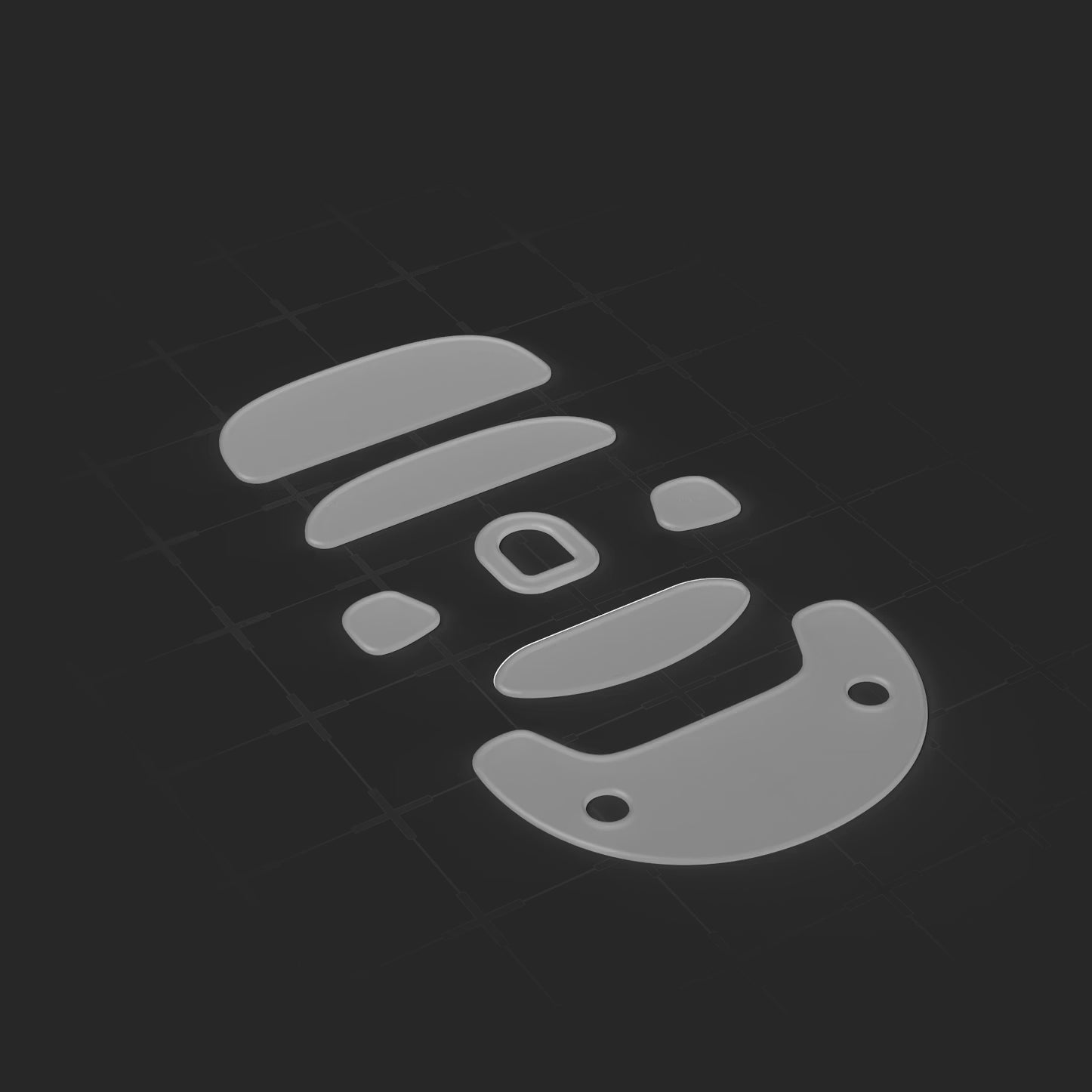 Endgame Gear OP1 Mouse Skates, 100% PTFE