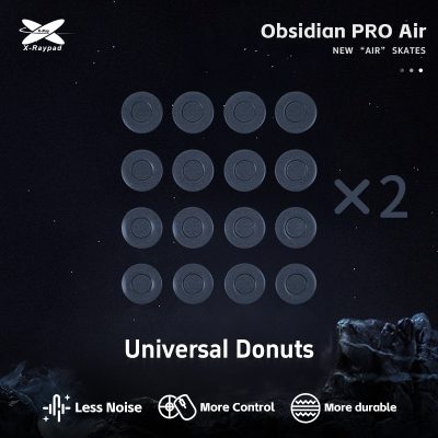 Xraypad Obsidian Pro Air DIY Mouse Skates – Universal Donuts