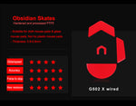 Xraypad Obsidian Skates For Logitech G502 X Wired