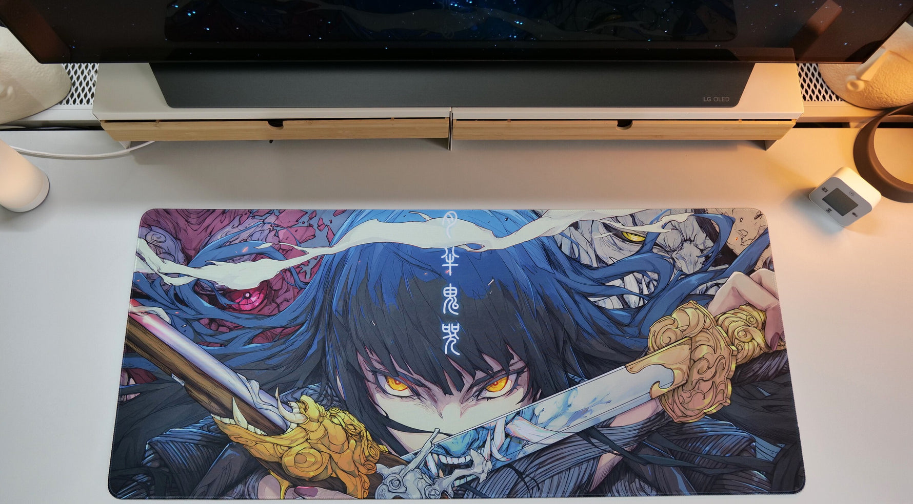 ClickyDuck Katana Deskmat/Mousepad