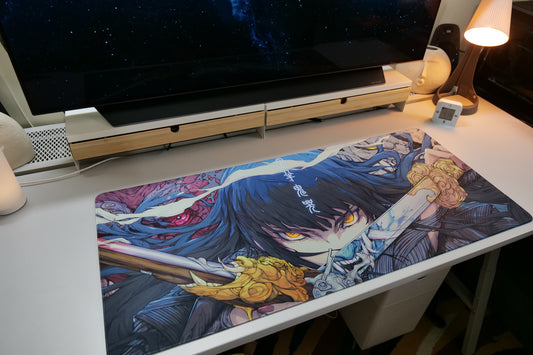 ClickyDuck Katana Deskmat/Mousepad