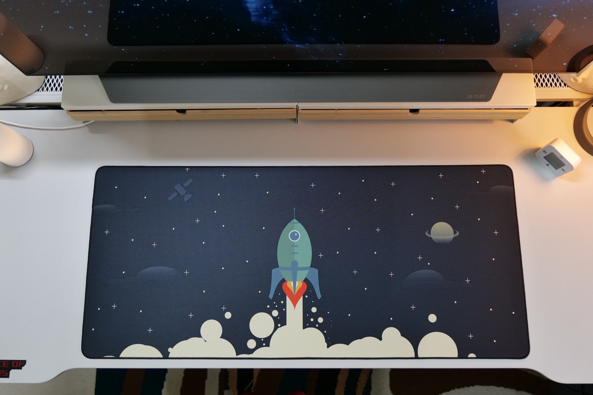 ClickyDuck Cosmic Voyager Deskmat/Mousepad
