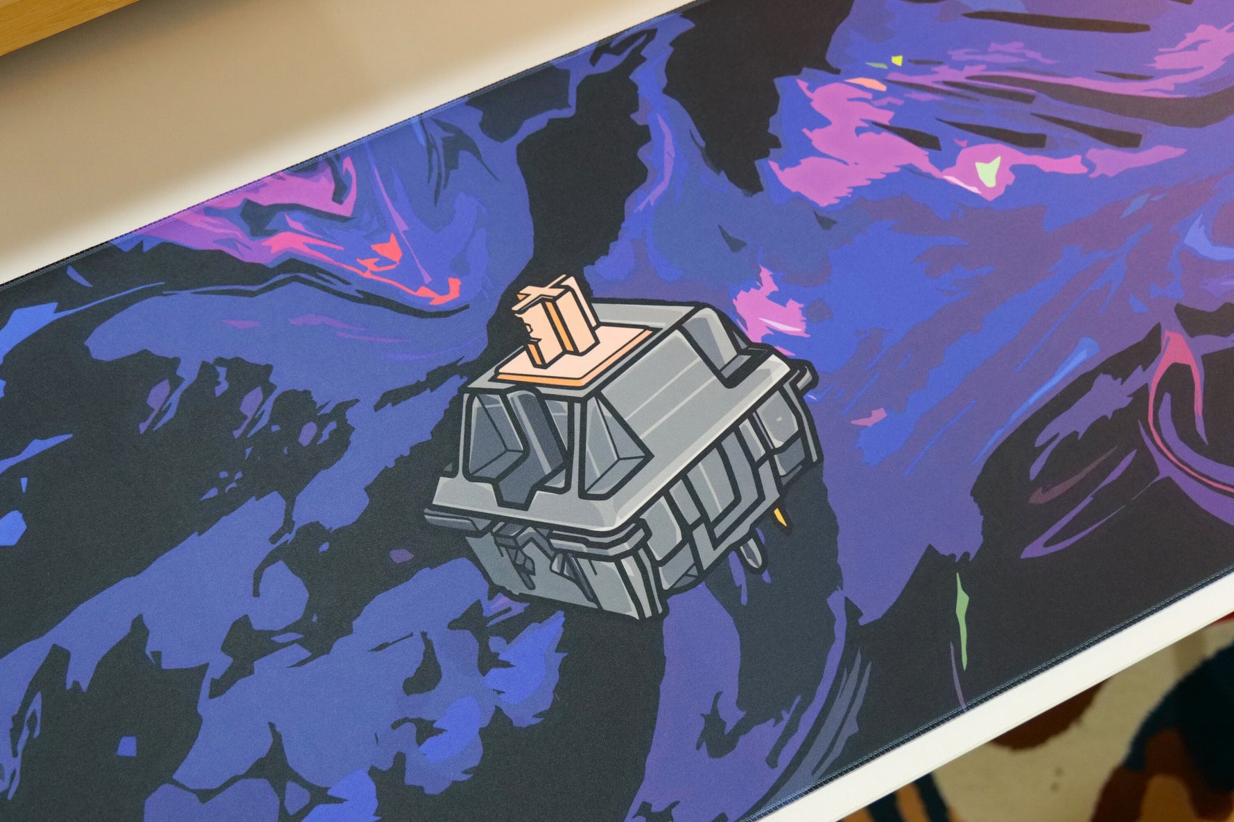 ClickyDuck Abstract Switch Deskmat/Mousepad