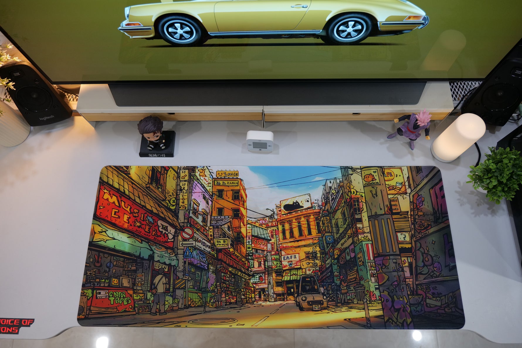 ClickyDuck Urban Chaos Deskmat/Mousepad