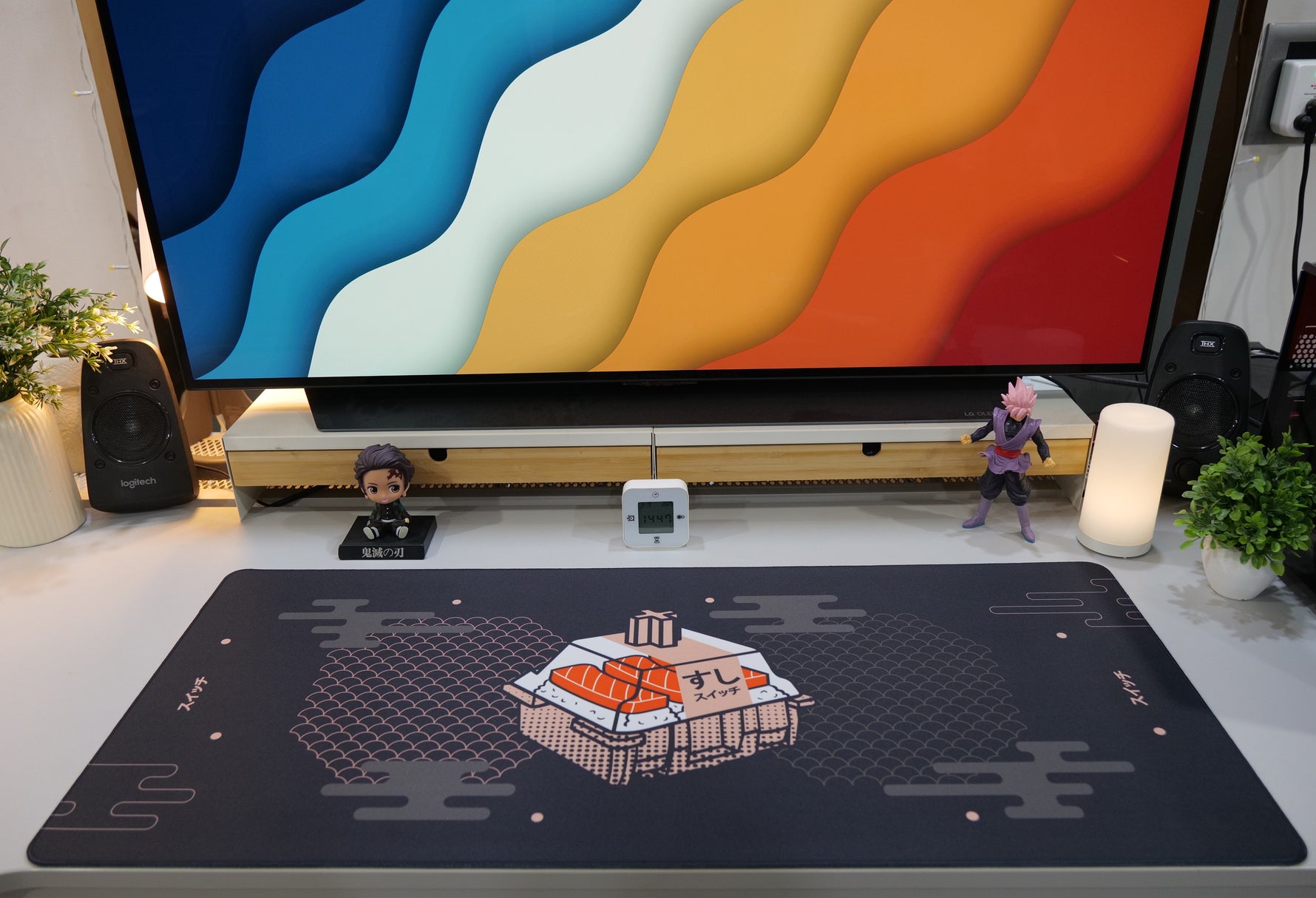 ClickyDuck Sushi Switch Deskmat/Mousepad