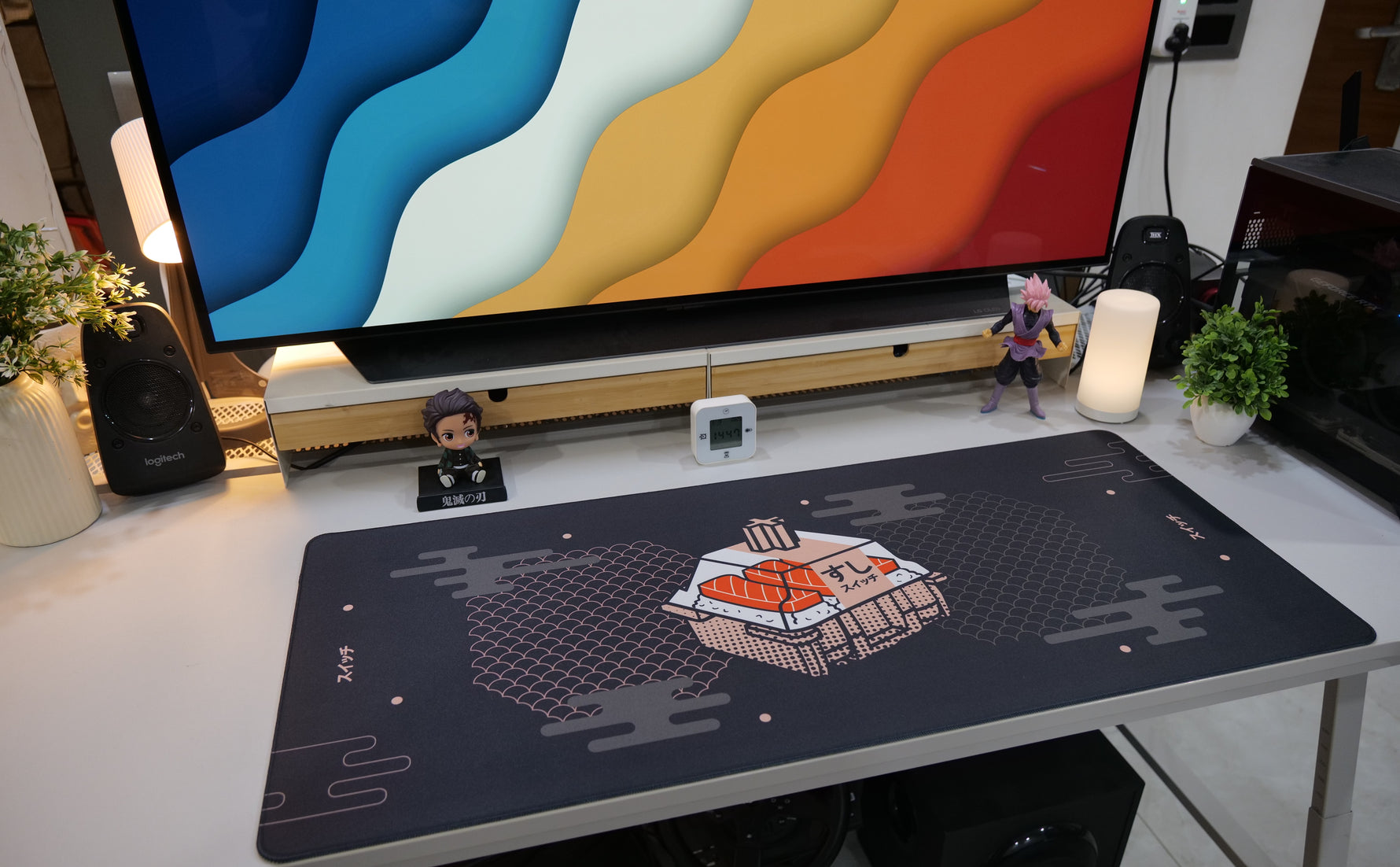 ClickyDuck Sushi Switch Deskmat/Mousepad