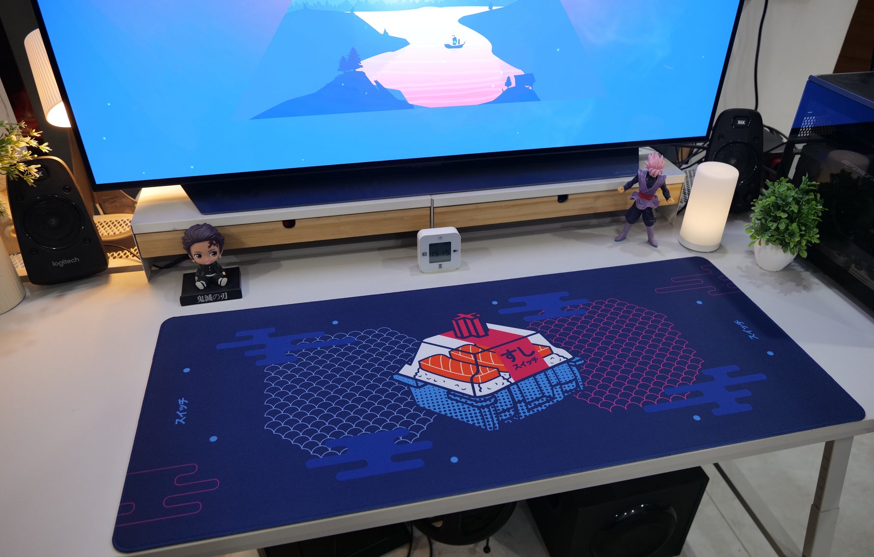 ClickyDuck Sushi Switch Deskmat/Mousepad