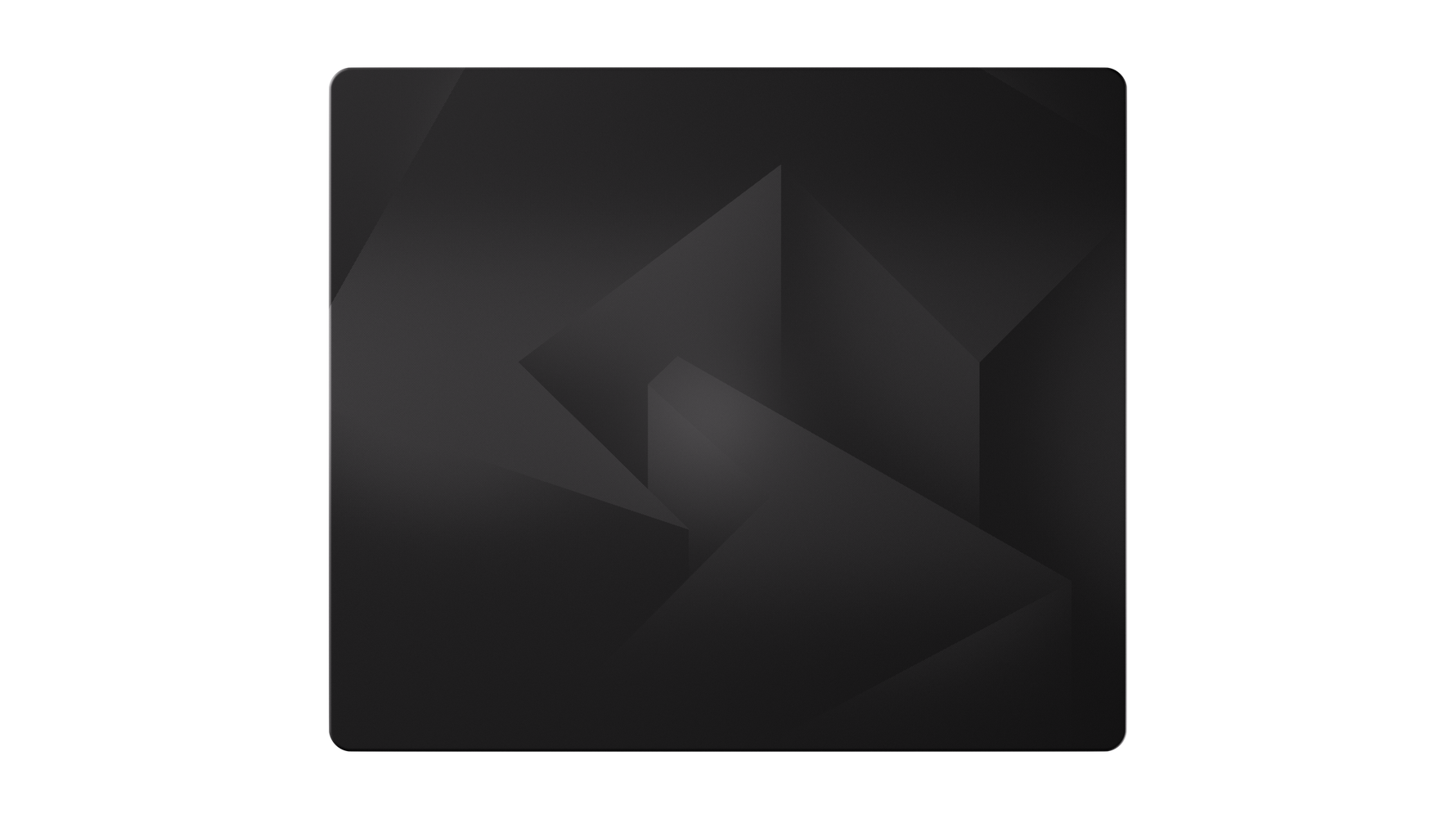 GLSSWRKS Polarity Series Glass Mousepad