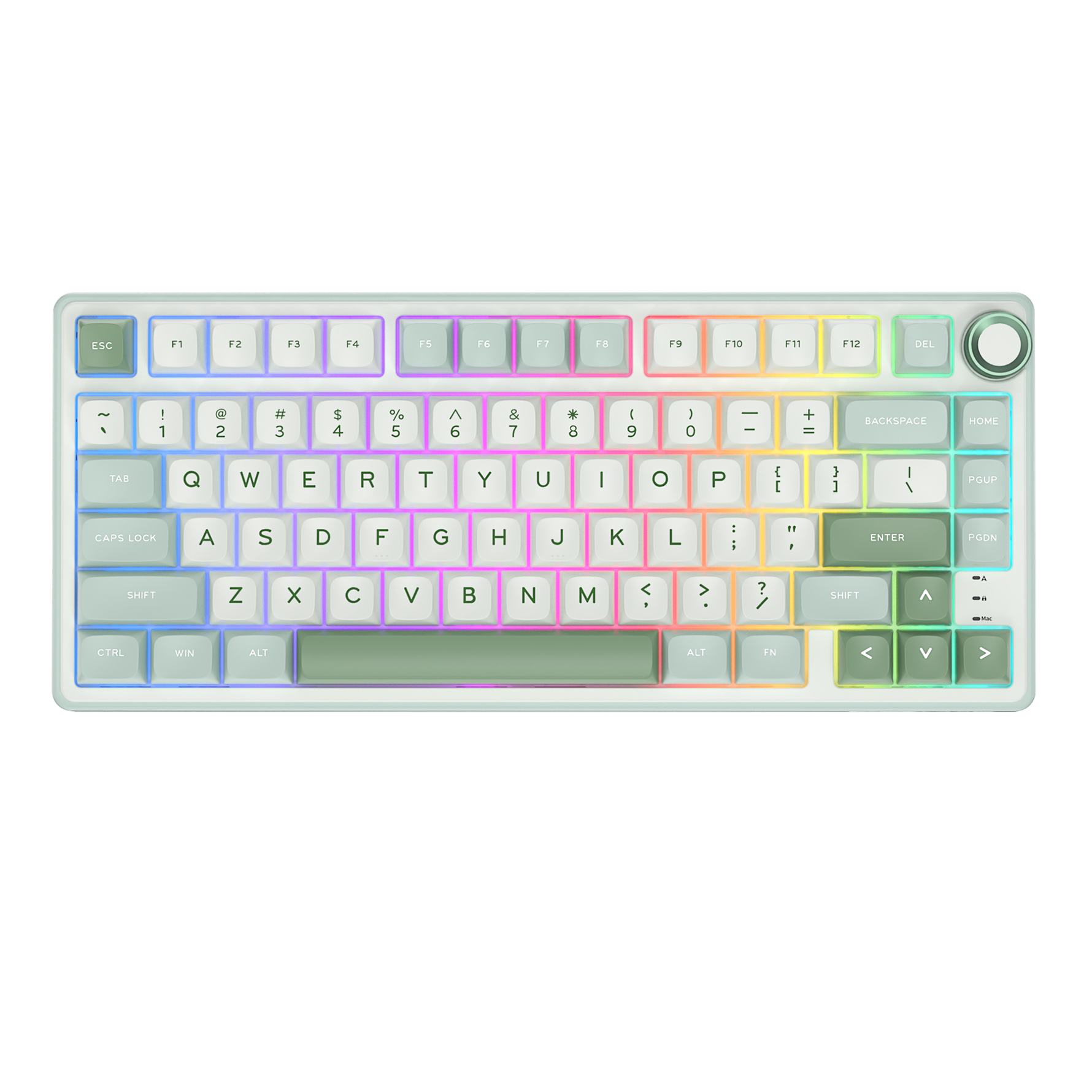 Royal Kludge R75 Sky Cyan Backlit