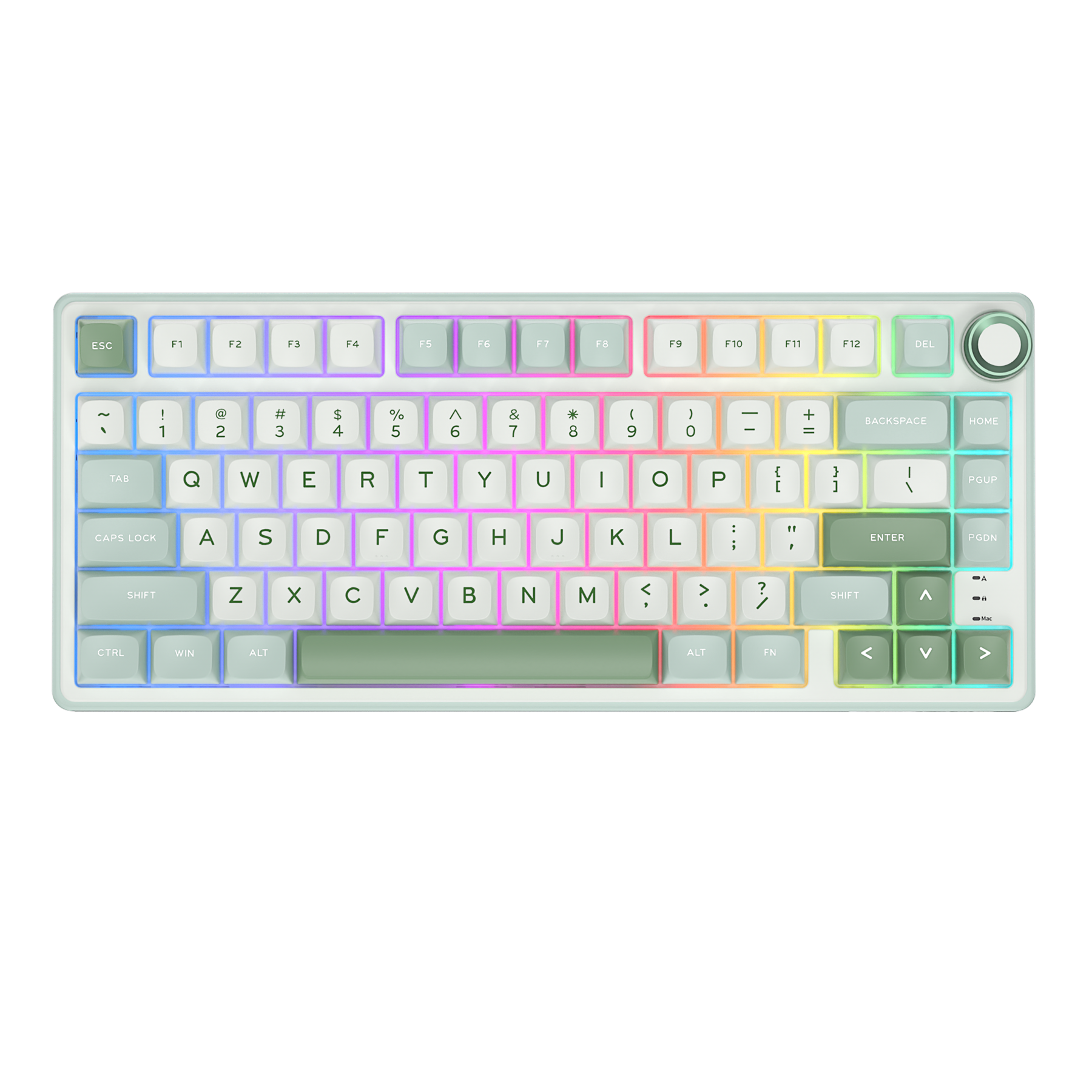 Royal Kludge R75 Sky Cyan Backlit