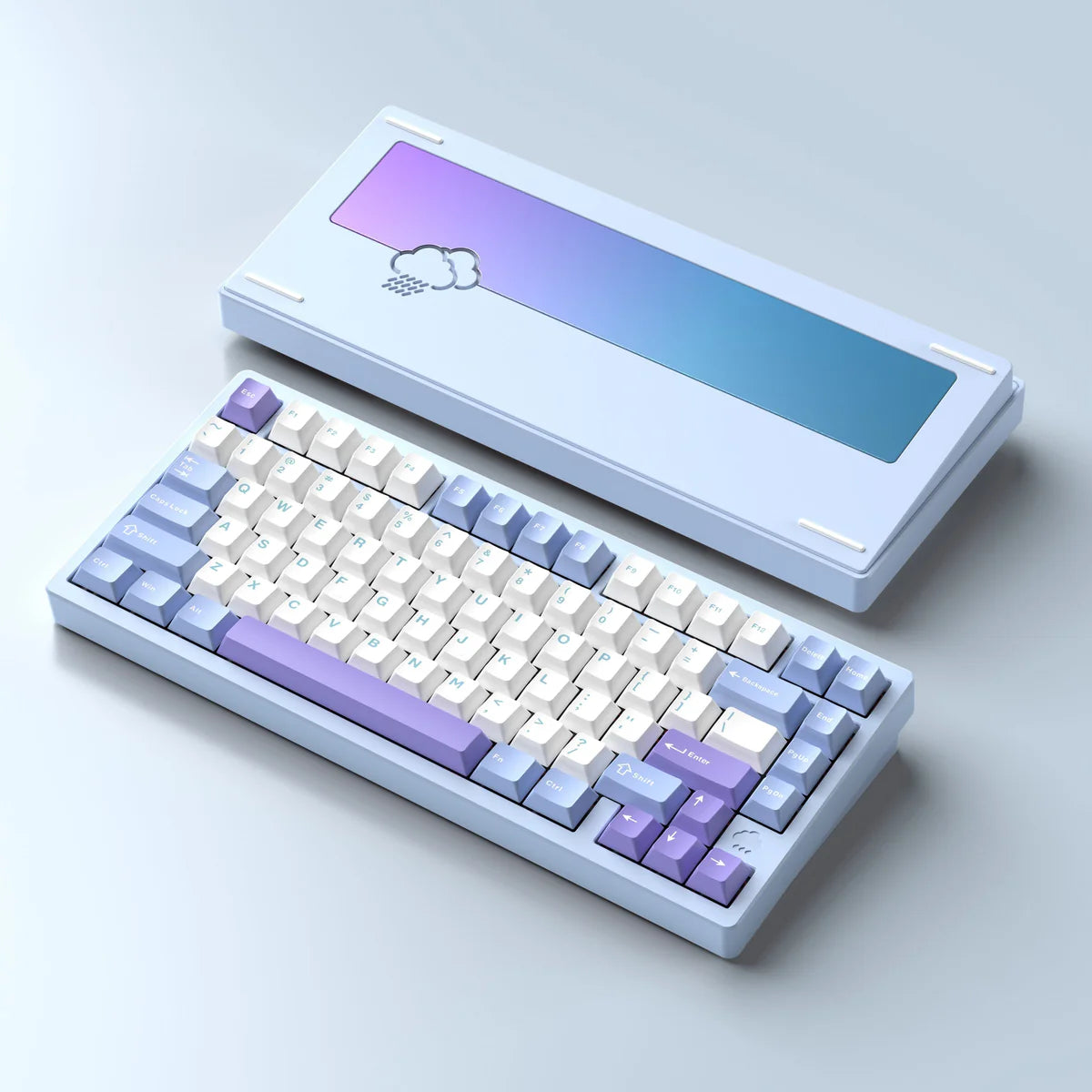 WOBKEY Rainy75 Trimode Wireless Mechanical Keyboard – GenesisPC WOBKEY Rainy75 Trimode Wireless Mechanical Keyboard – GenesisPC