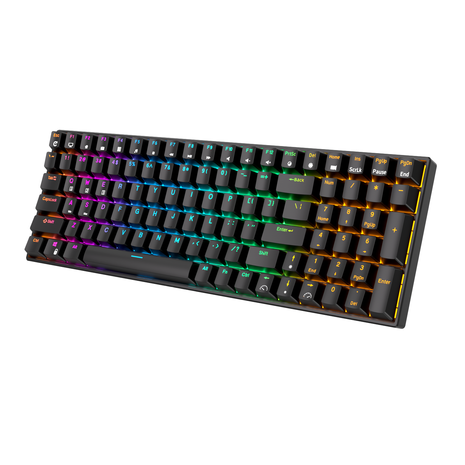 Royal Kludge RK100 V2 Wireless (Bluetooth and 2.4Ghz)