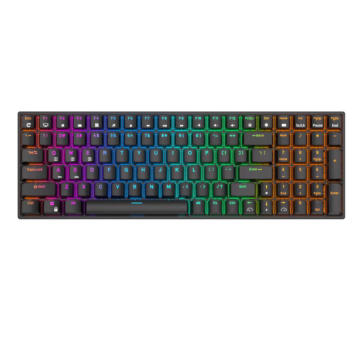 Royal Kludge RK100 V2 Wireless (Bluetooth and 2.4Ghz)