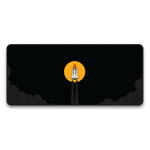 ClickyDuck Space Shuttle Deskmat/Mousepad