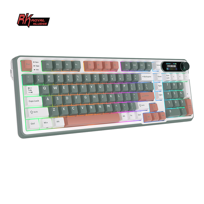 Royal Kludge RK S98 Wireless (Bluetooth and 2.4Ghz) – GenesisPC