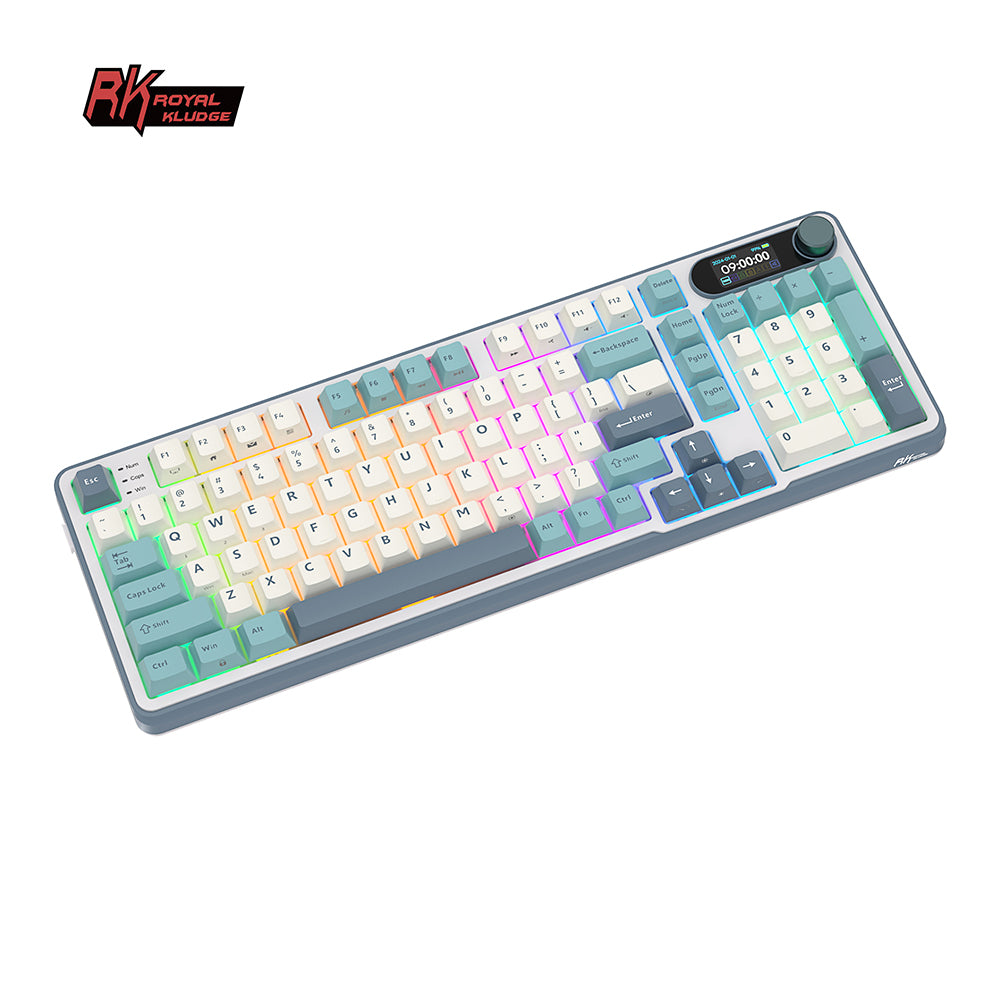 Royal Kludge S98 Wireless Sky Blue Backlit