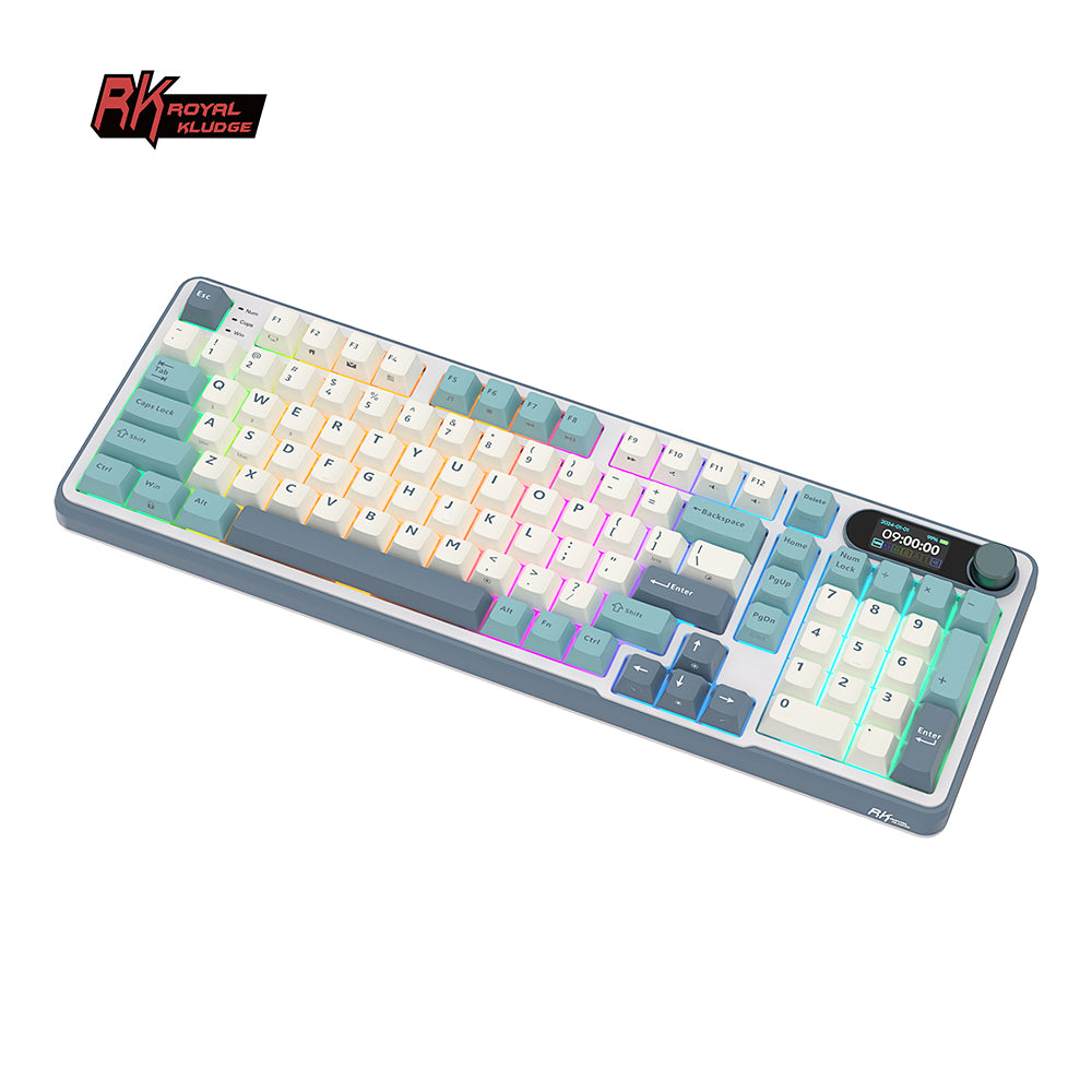 Royal Kludge S98 Wireless Sky Blue Backlit