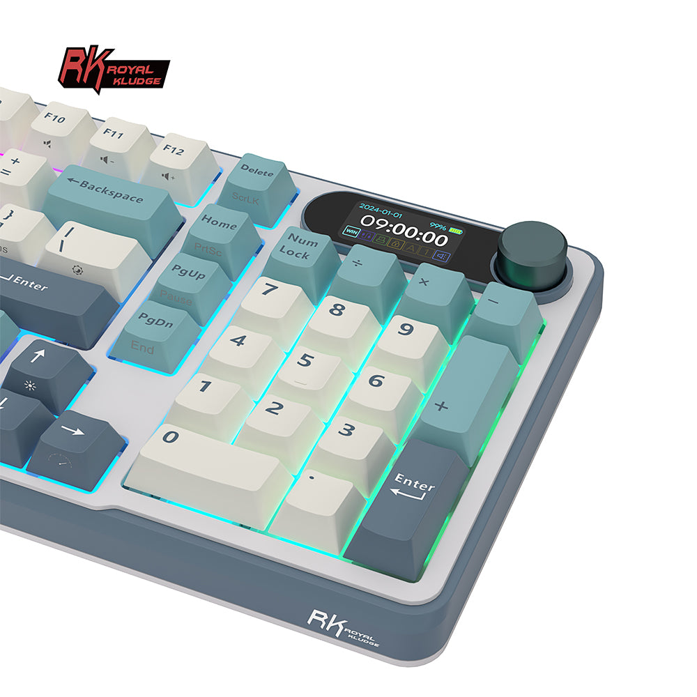 Royal Kludge S98 Wireless Sky Blue NumPad 