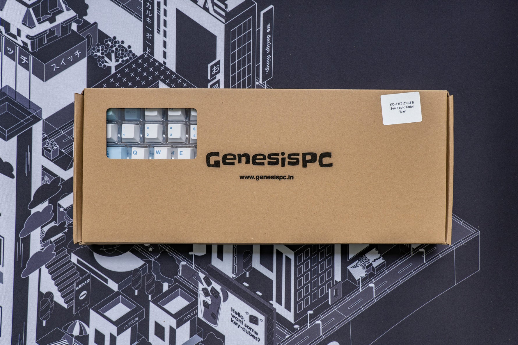 GenesisPC SEA Themed Keycaps