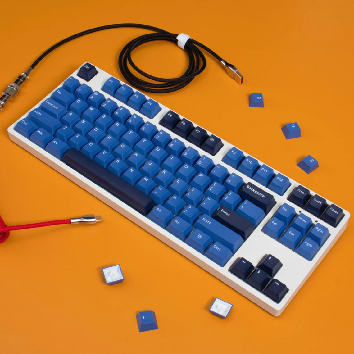 GMK Striker PBT Doubleshot Keycaps (Clones)