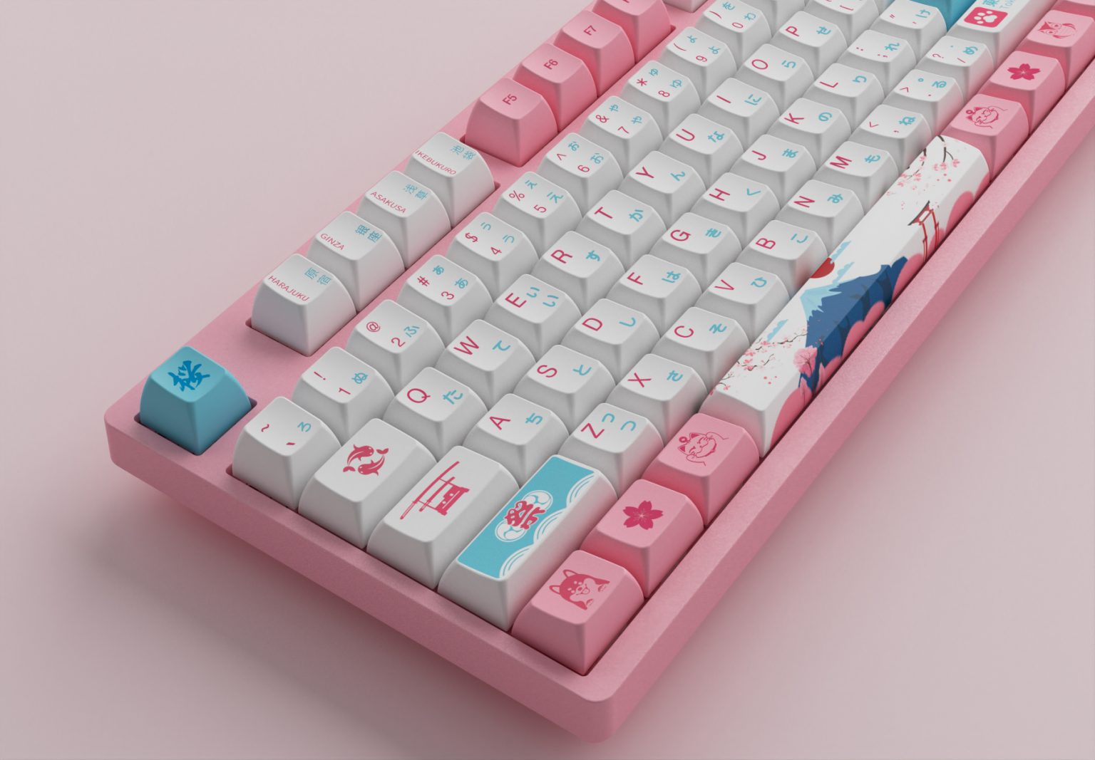 Akko World Tour Tokyo R2 OSA SP Keycap Set (145-key)