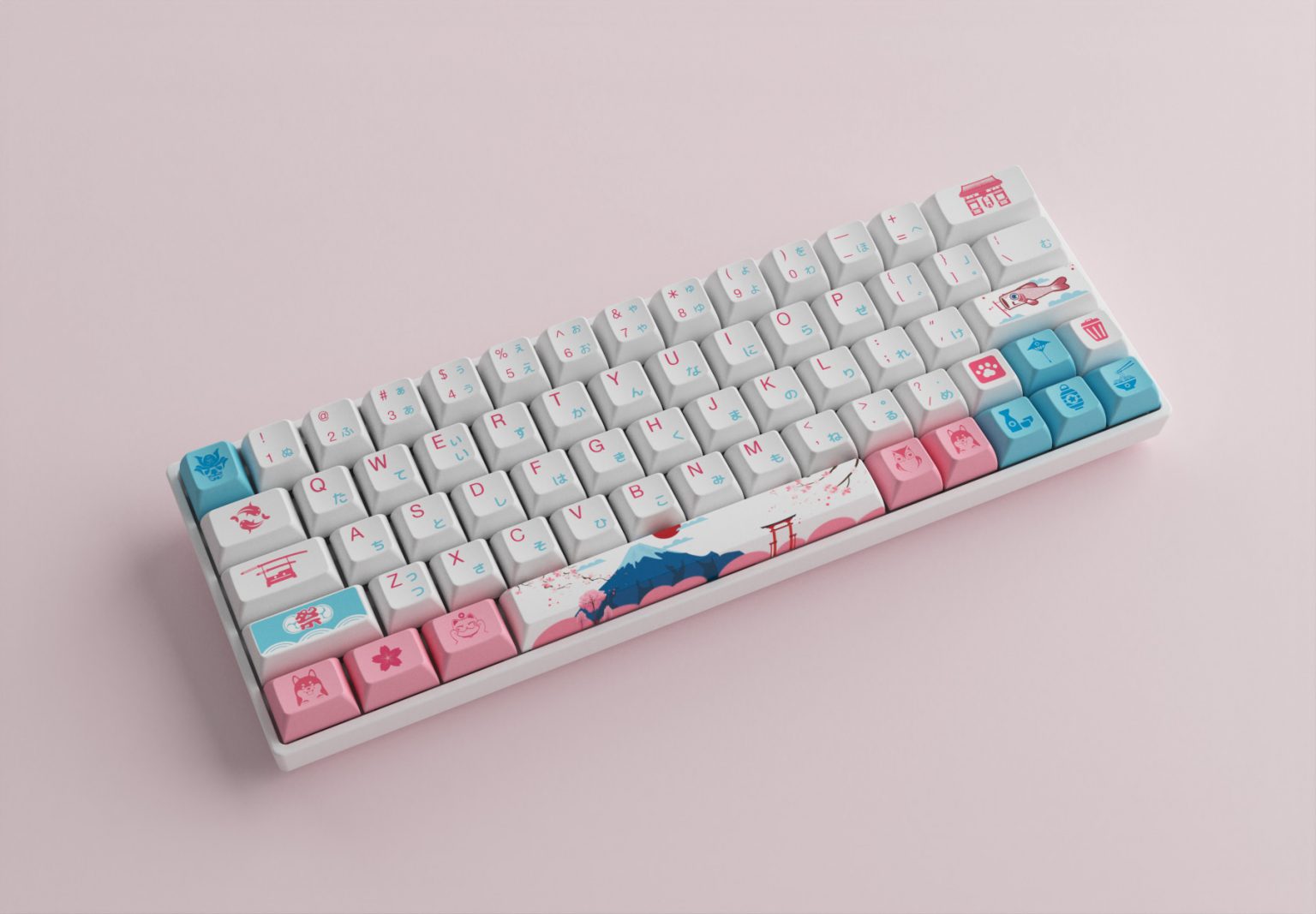 Akko World Tour Tokyo R2 OSA SP Keycap Set (145-key)