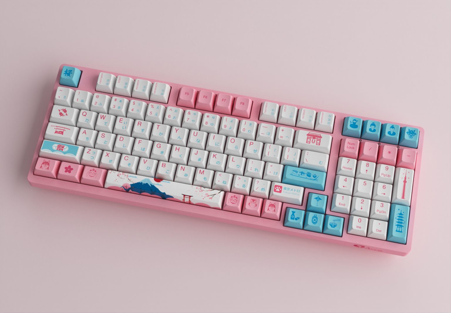 Akko World Tour Tokyo R2 OSA SP Keycap Set (145-key)