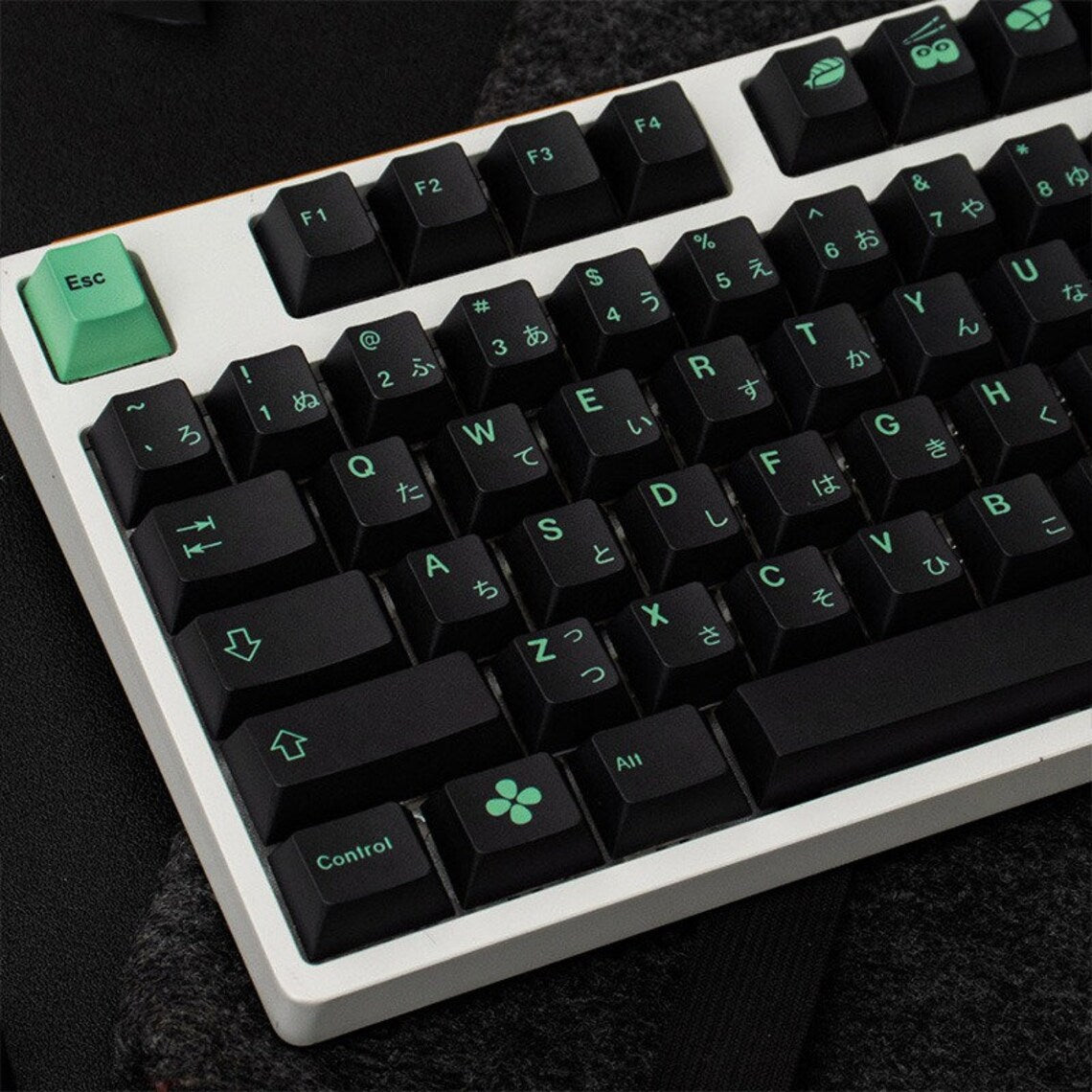 GMK Wasabi PBT DyeSub Keycaps (Clones)