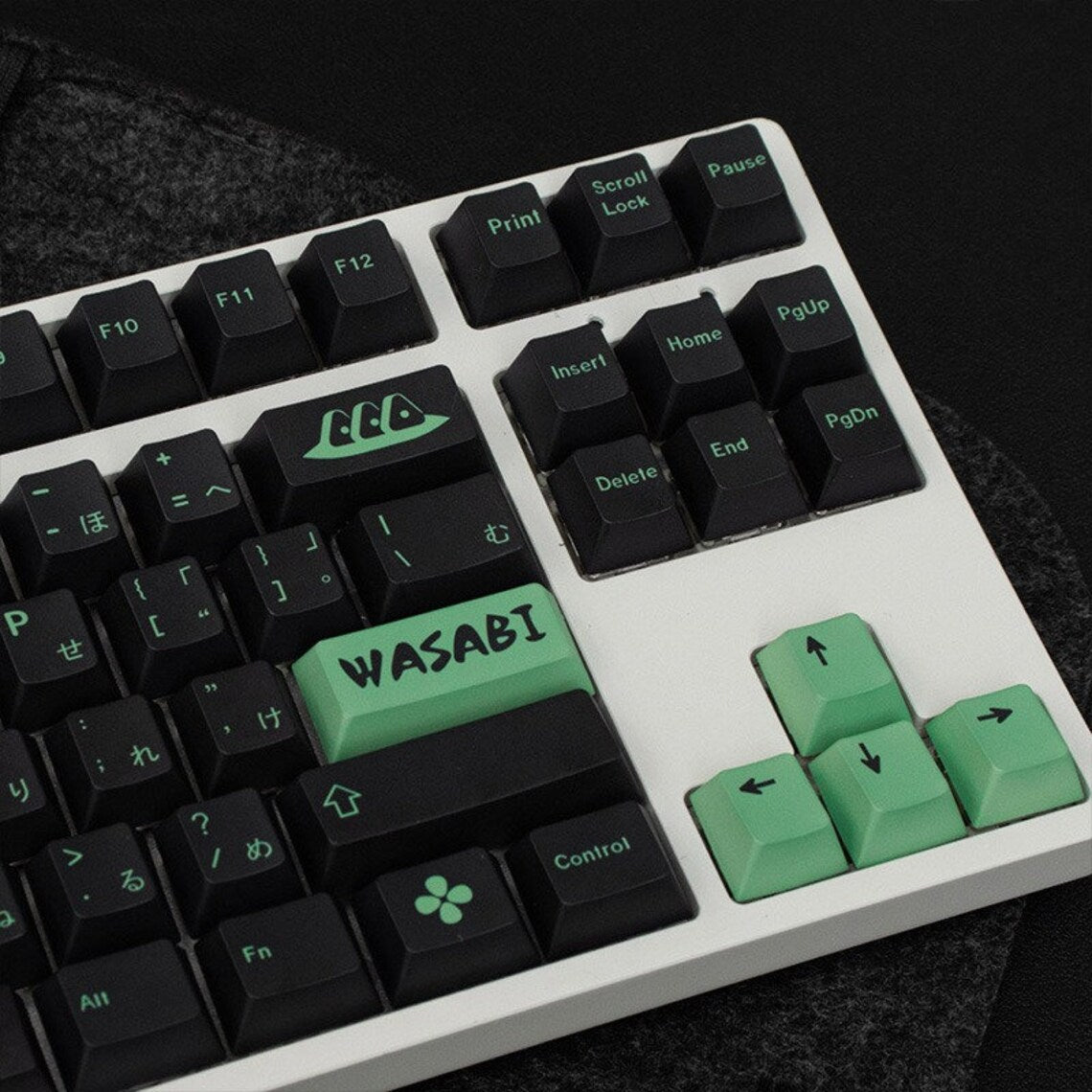 GMK Wasabi PBT DyeSub Keycaps (Clones)