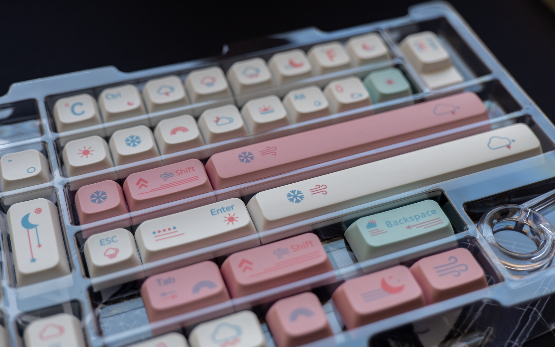 GenesisPC Weather Theme Keycaps