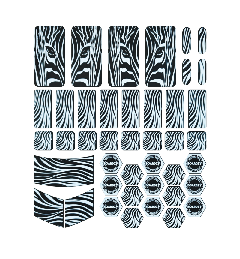 Xraypad Cicada Wings V2 Slicks Universal Pre-cut Tacky Mouse Grip -Boardzy Zebra Limited