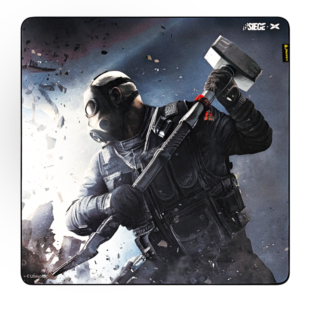 R6 SIEGE x Xraypad Aqua Control Plus V2 Gaming Mousepads