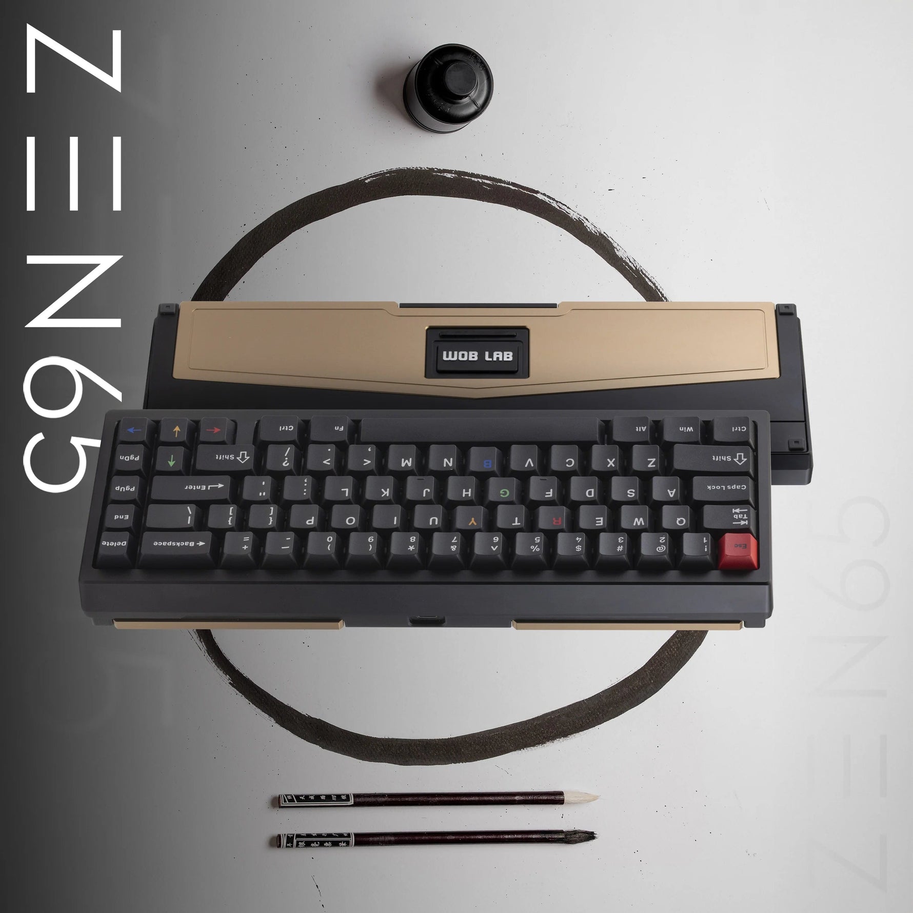 WOBKEY Zen 65 Quick Release Tri-Mode Mechanical Keyboard