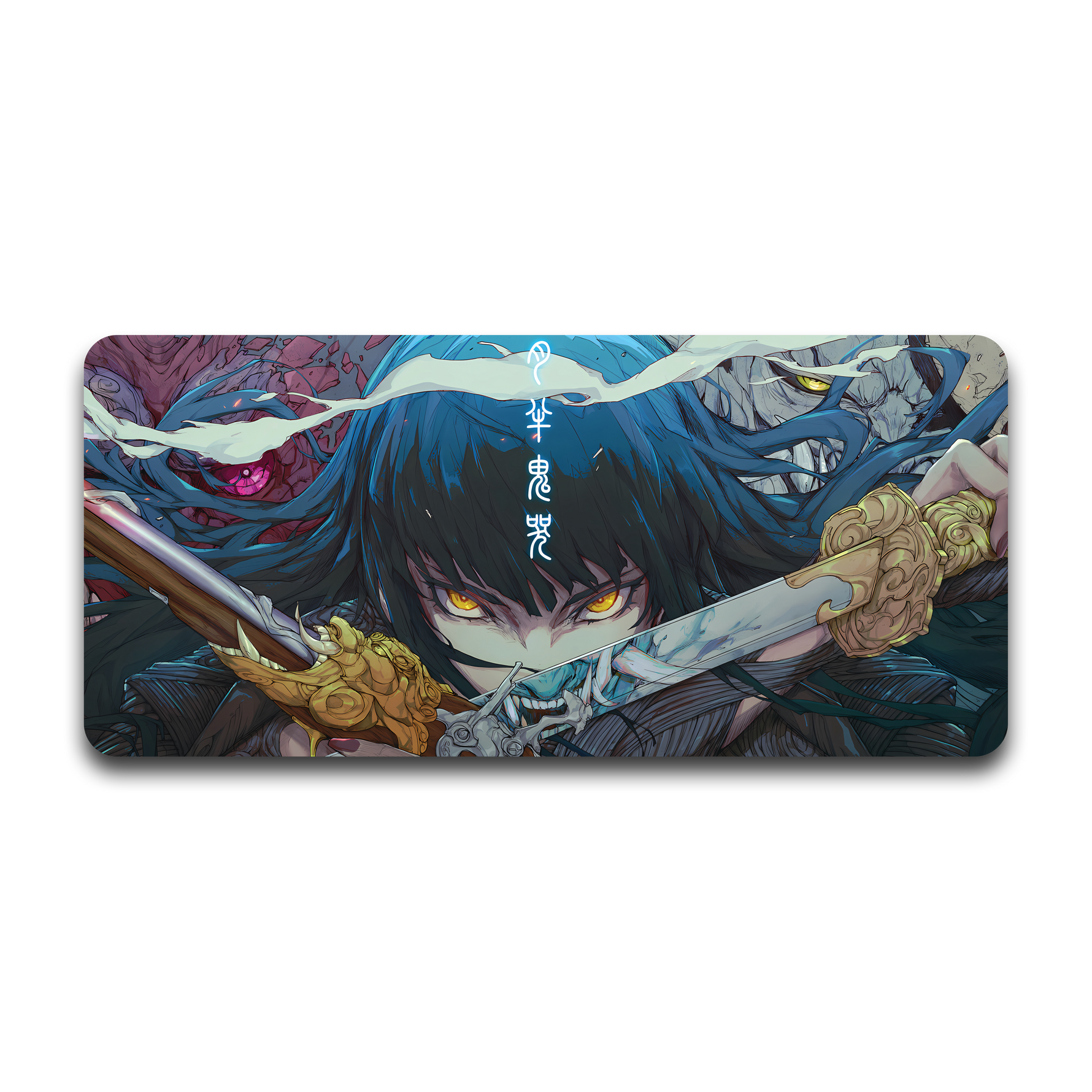 ClickyDuck Katana Deskmat/Mousepad