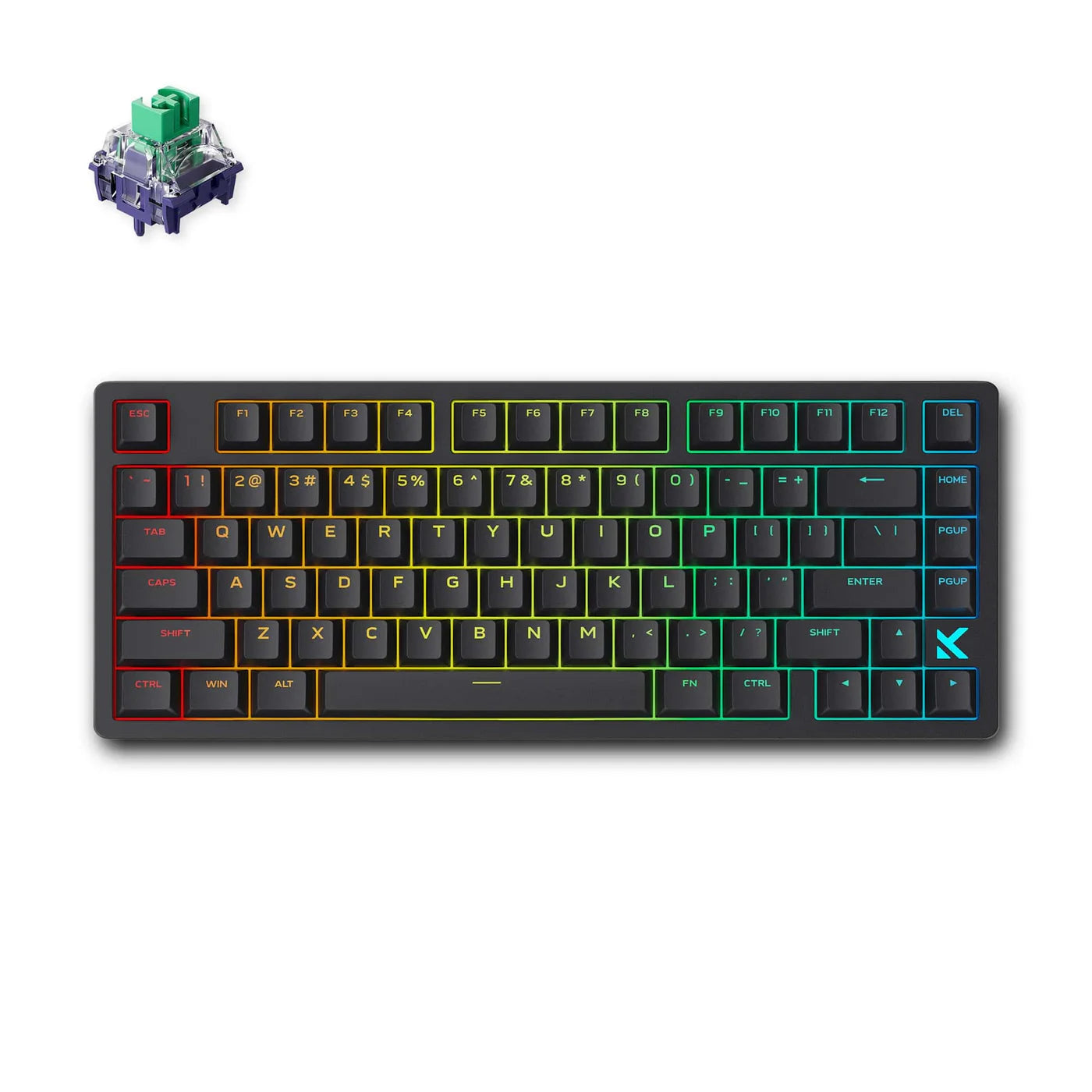 MCHOSE Jet 75 Hall Effect Magnetic Switch Gaming Keyboard