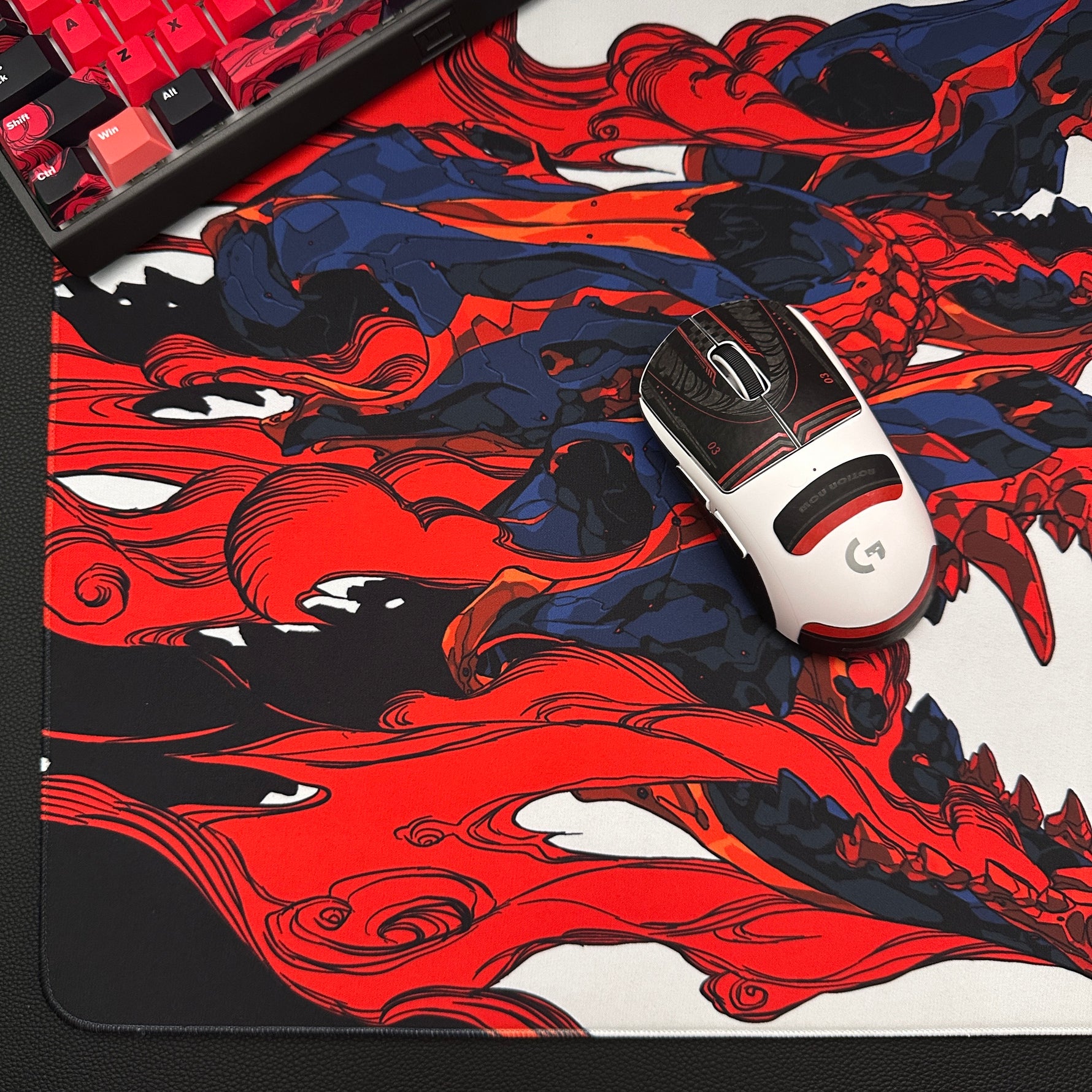 Teru x X-Raypad Origin Pro Cerberus Gaming Mouse Pads