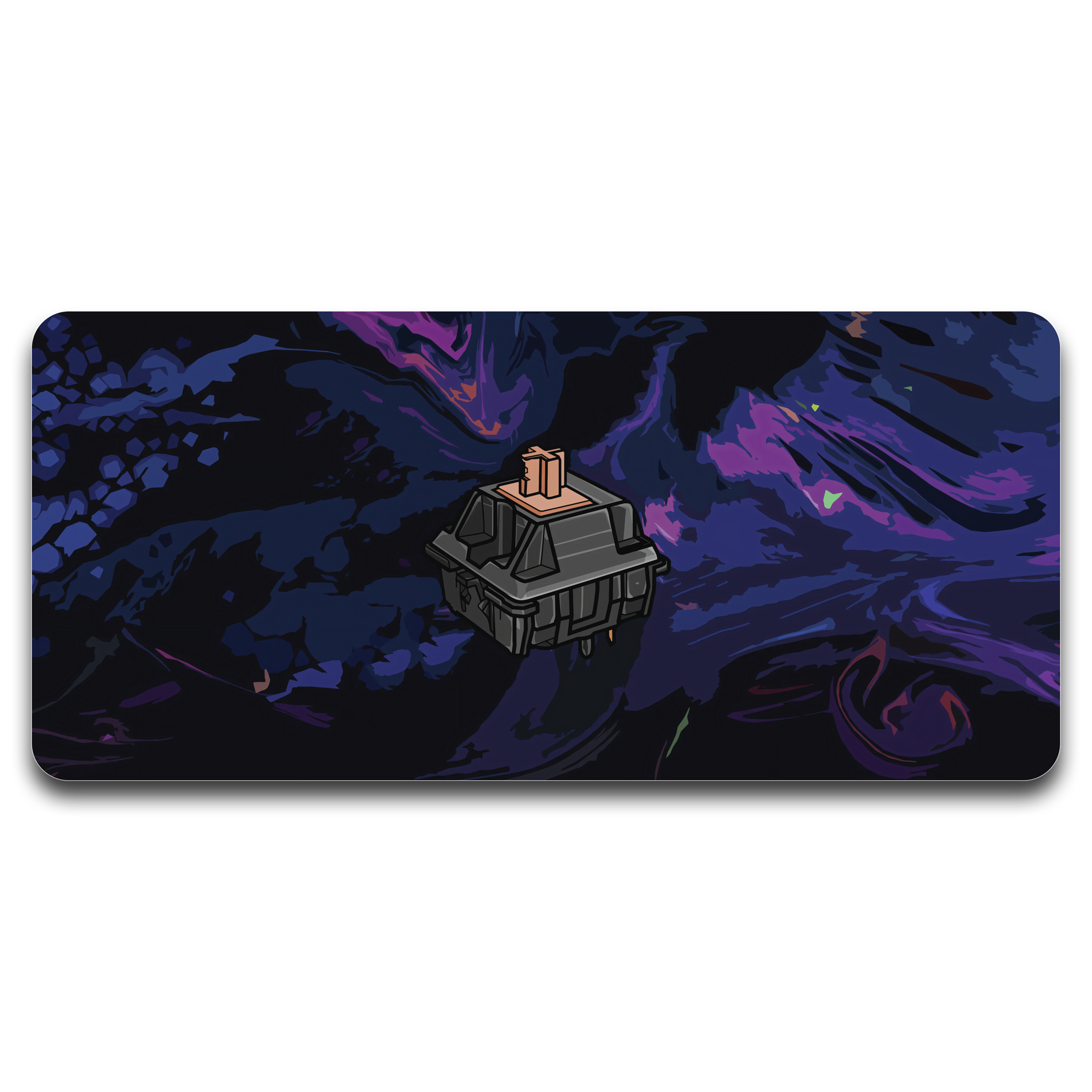 ClickyDuck Abstract Switch Deskmat/Mousepad
