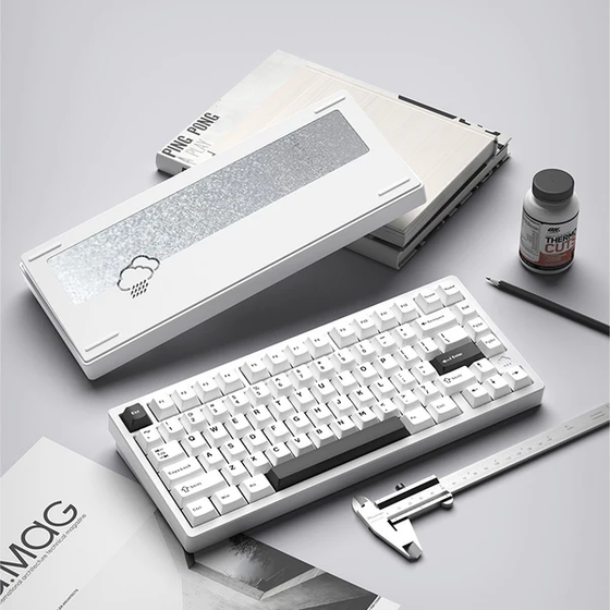 WOBKEY Rainy75 Trimode Wireless Mechanical Keyboard