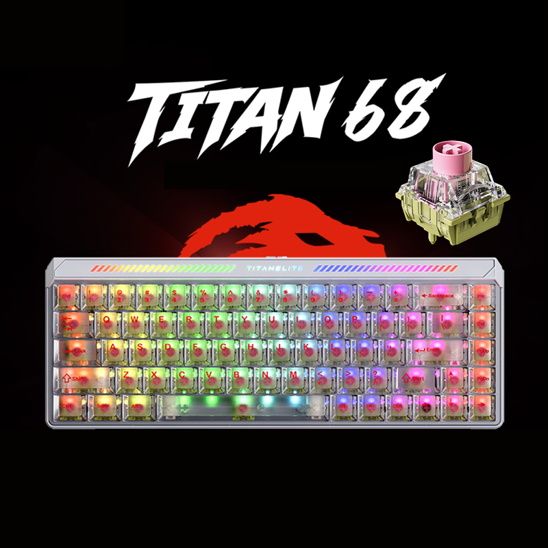 Madlions TITAN 68 Turbo Magentic Hall Effect Gaming Keyboard