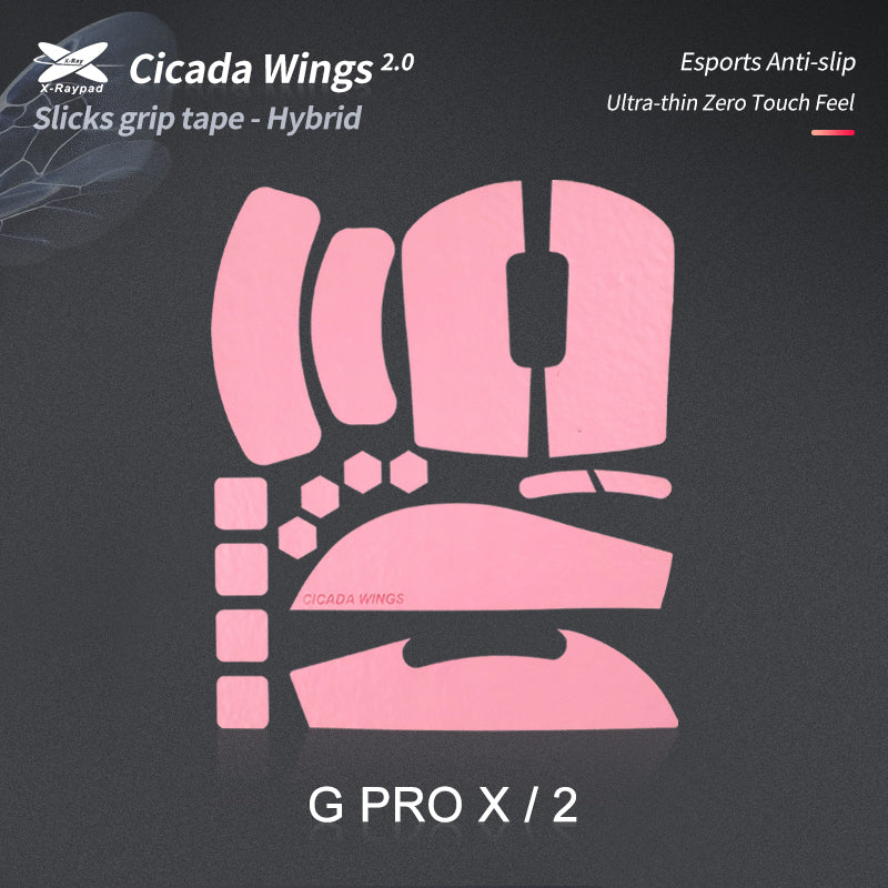 Xraypad Cicada Wings V2 Grip Tape for Logitech GPX/GPX2