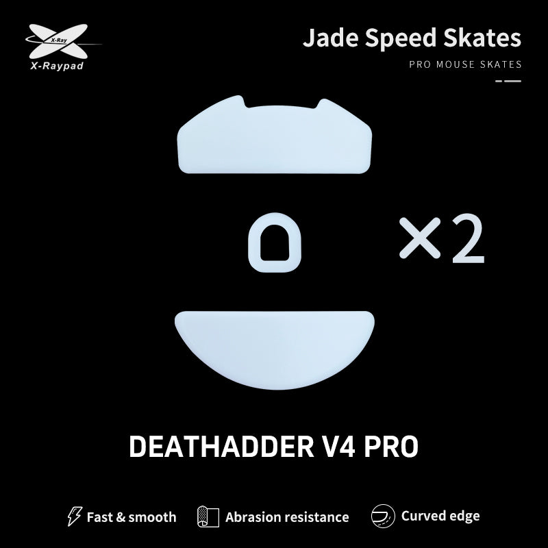 XRaypad Jade Speed Mouse Skates For Razer DeathAdder V4 Pro